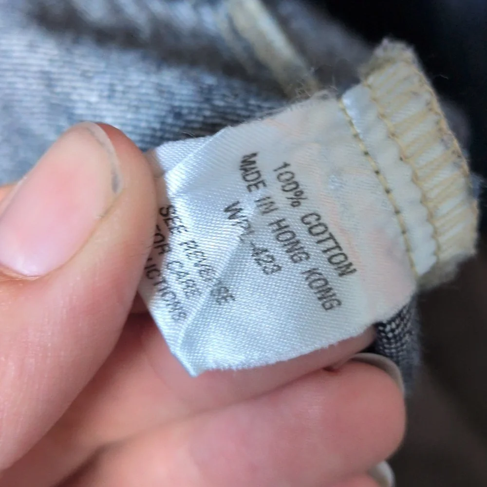 ✨ RARE Sample Garment! Levi's Silvertab Men's Button Down Denim Shirt Size XL - Picture 7 of 10